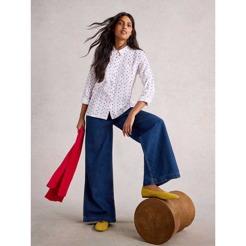 White Stuff Sophie Organic Cotton Shirt image number 11